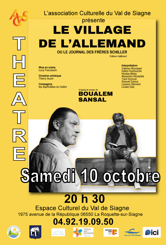 Affiche le village de l'allemand